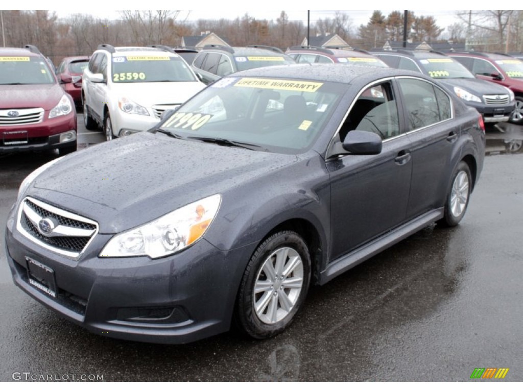 Graphite Gray Metallic 2010 Subaru Legacy 2.5i Premium Sedan Exterior Photo #78205137