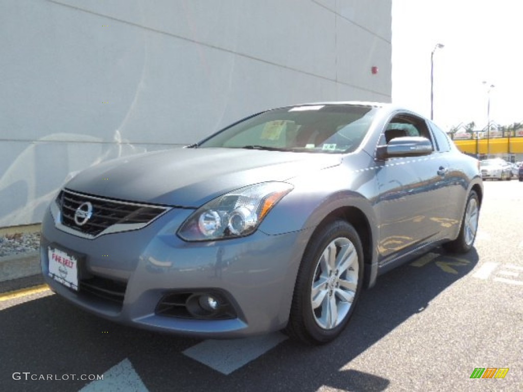 2011 Altima 2.5 S Coupe - Ocean Gray / Charcoal photo #1