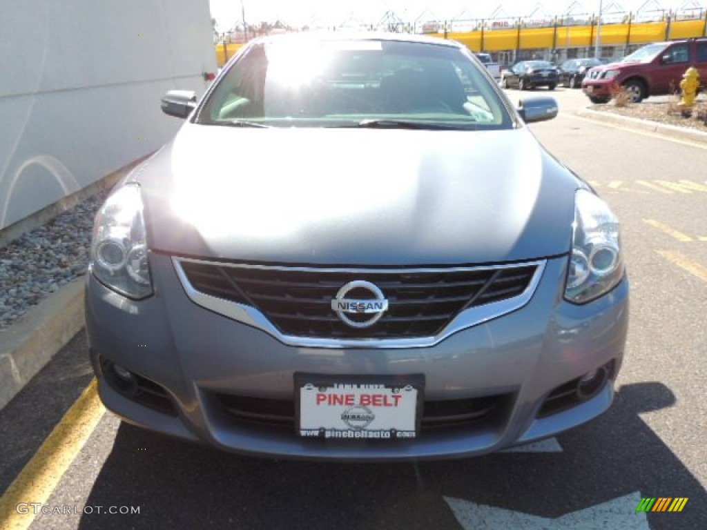 2011 Altima 2.5 S Coupe - Ocean Gray / Charcoal photo #2