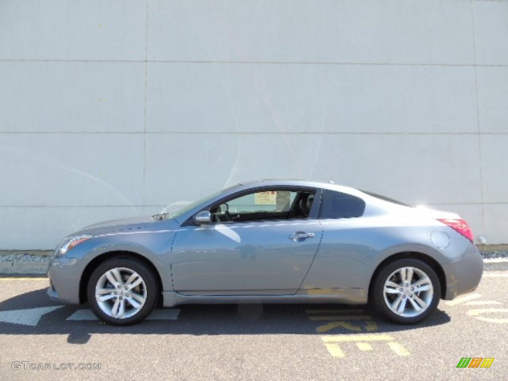 2011 Altima 2.5 S Coupe - Ocean Gray / Charcoal photo #4