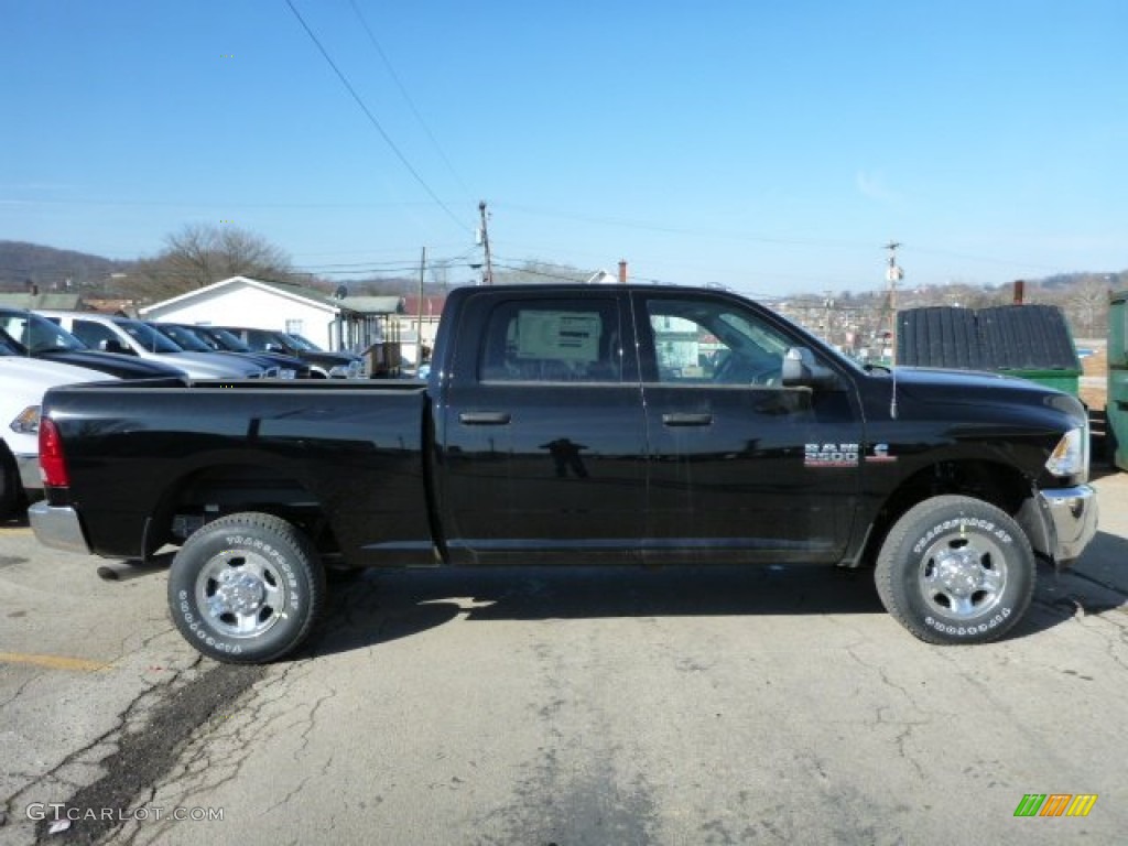 Black 2013 Ram 2500 Tradesman Crew Cab 4x4 Exterior Photo #78206182