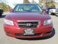 2007 Dark Cherry Red Hyundai Sonata GLS  photo #2