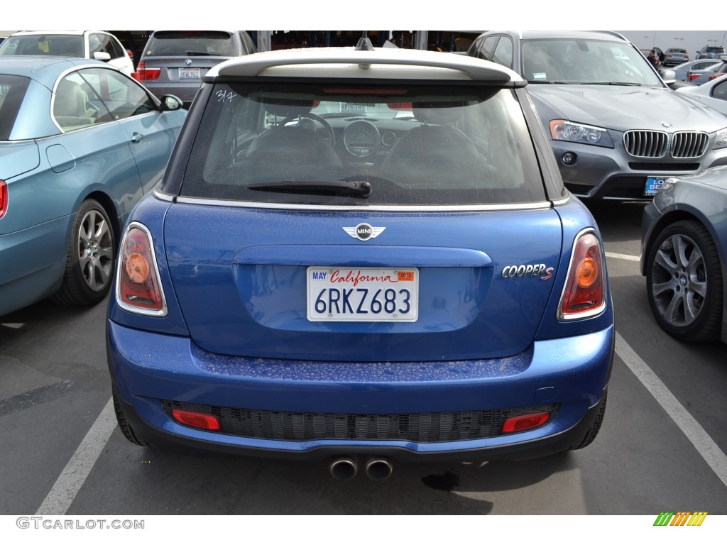 2007 Cooper S Hardtop - Lightning Blue Metallic / Grey/Carbon Black photo #5