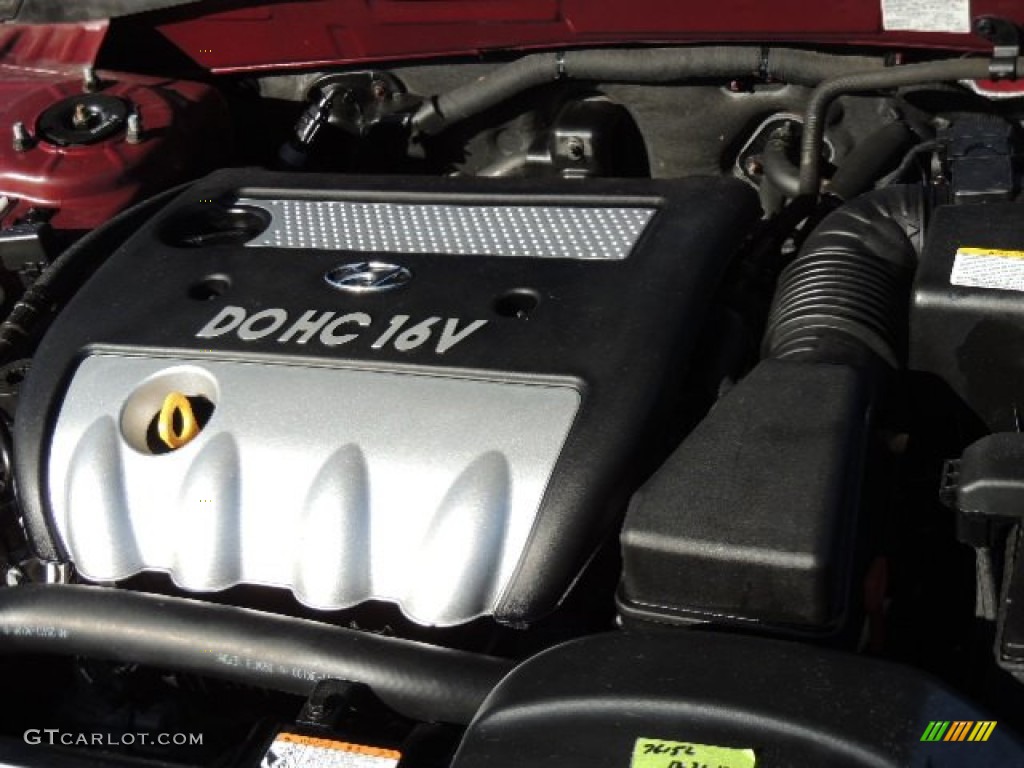 2007 Hyundai Sonata GLS 2.4 Liter DOHC 16V VVT 4 Cylinder Engine Photo #78206655