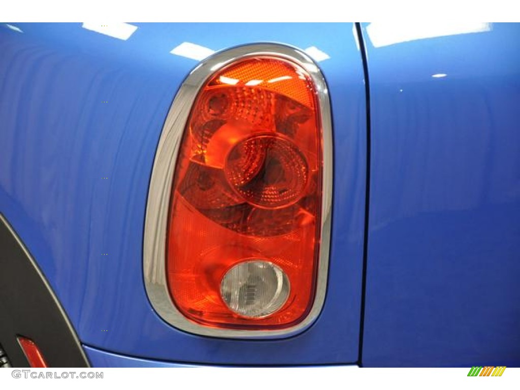 2012 Cooper S Countryman All4 AWD - True Blue Metallic / Carbon Black Lounge Leather photo #13