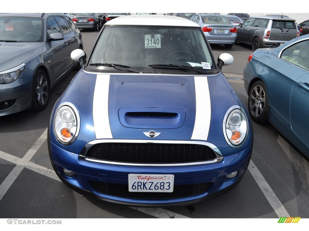 2007 Cooper S Hardtop - Lightning Blue Metallic / Grey/Carbon Black photo #14