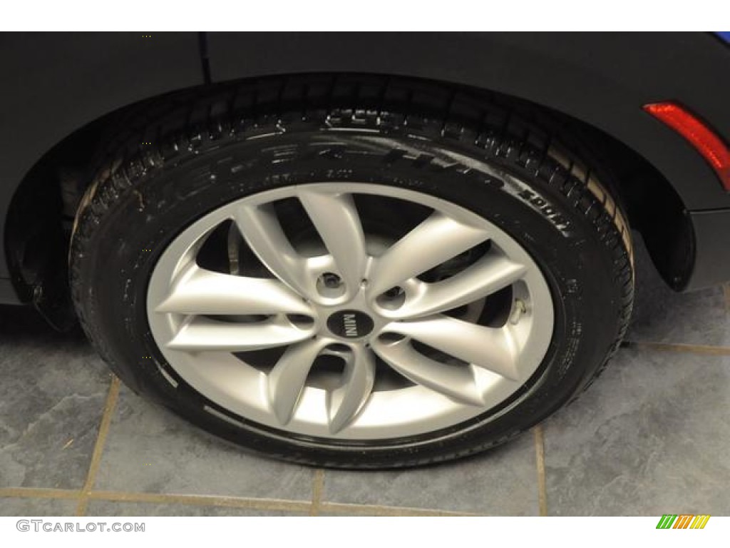 2012 Cooper S Countryman All4 AWD - True Blue Metallic / Carbon Black Lounge Leather photo #14