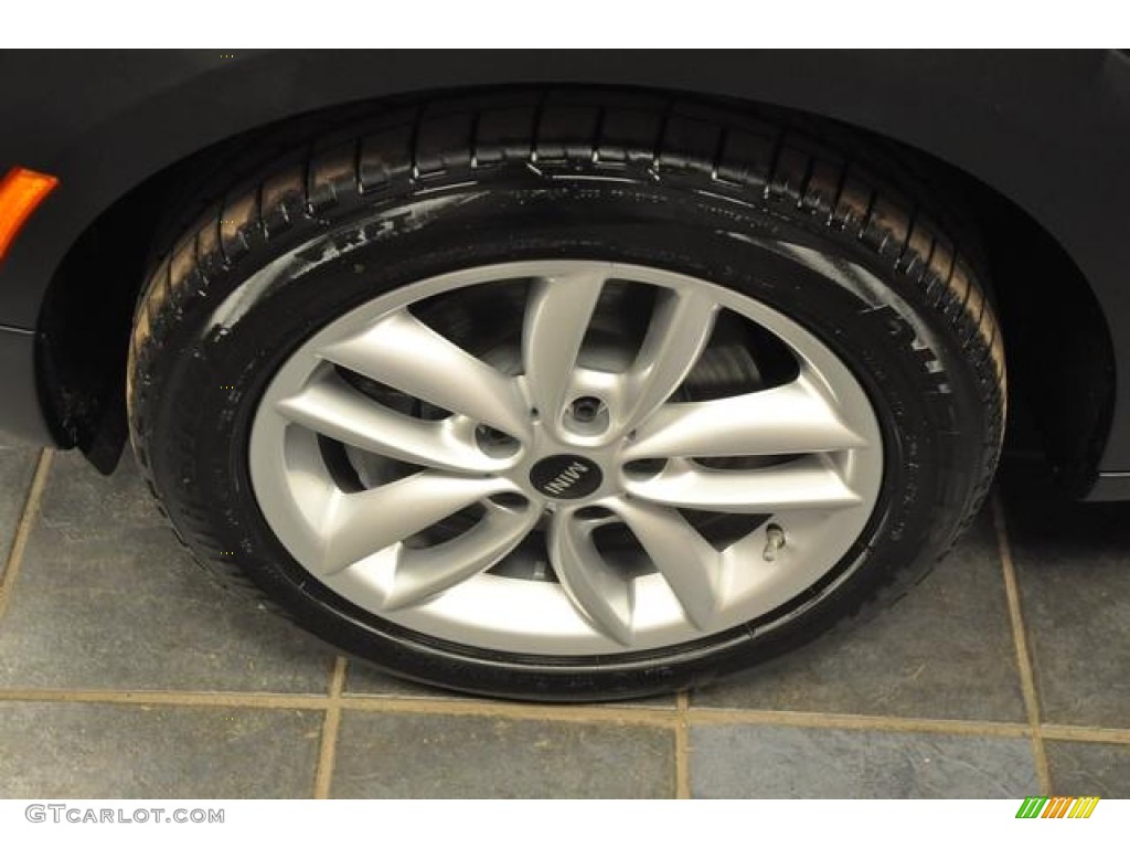 2012 Cooper S Countryman All4 AWD - True Blue Metallic / Carbon Black Lounge Leather photo #15