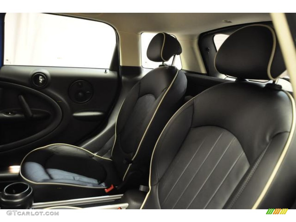2012 Cooper S Countryman All4 AWD - True Blue Metallic / Carbon Black Lounge Leather photo #20