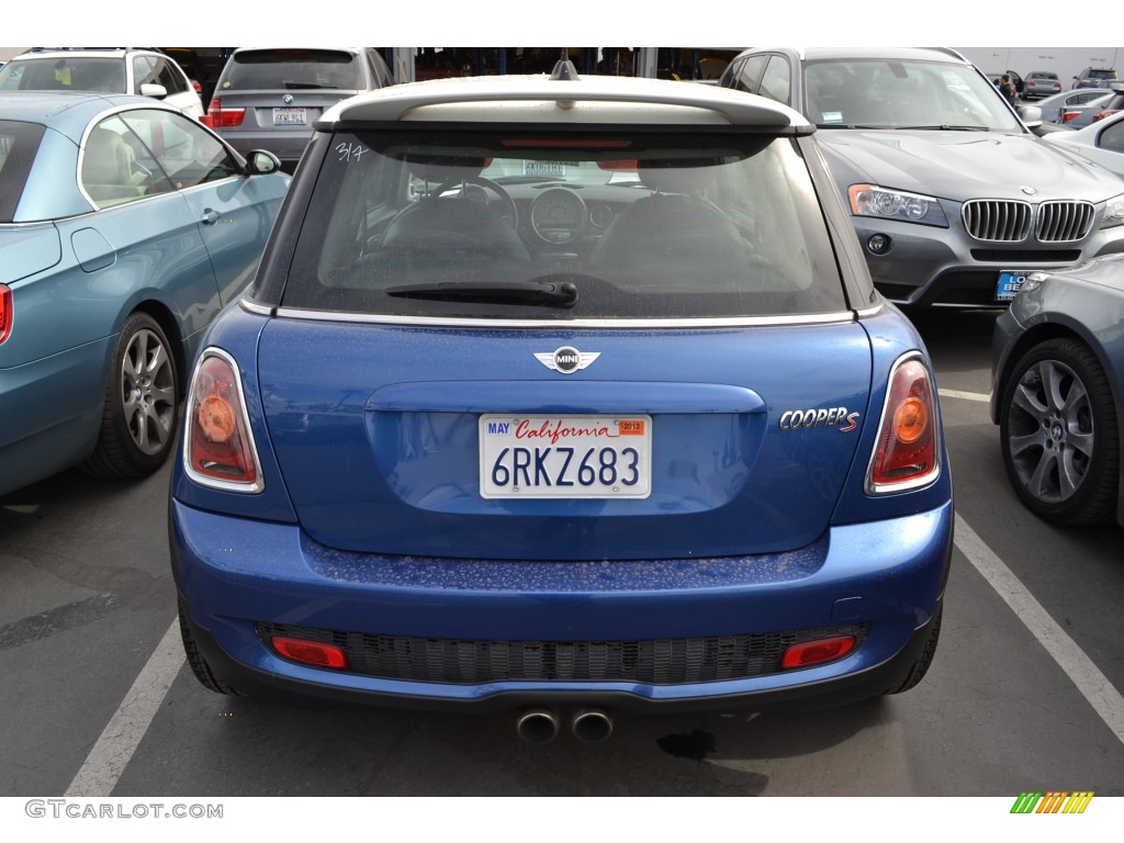 2007 Cooper S Hardtop - Lightning Blue Metallic / Grey/Carbon Black photo #19