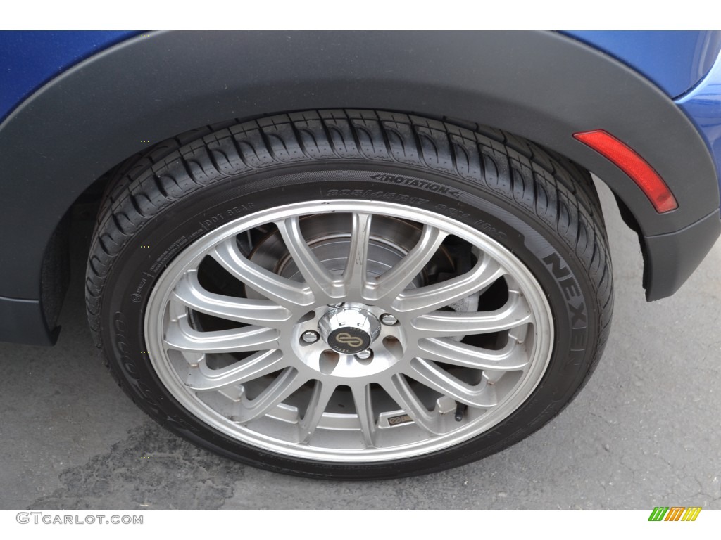 2007 Cooper S Hardtop - Lightning Blue Metallic / Grey/Carbon Black photo #23