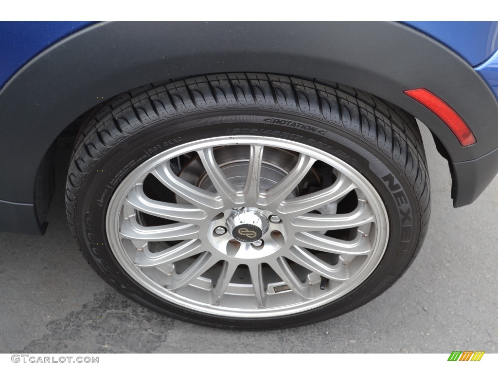 2007 Cooper S Hardtop - Lightning Blue Metallic / Grey/Carbon Black photo #24