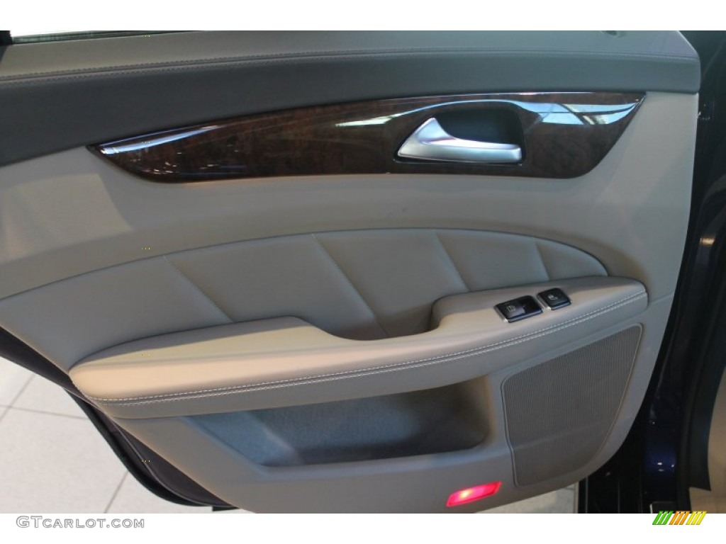 2012 CLS 550 4Matic Coupe - designo Mystic Blue / Almond/Mocha photo #15