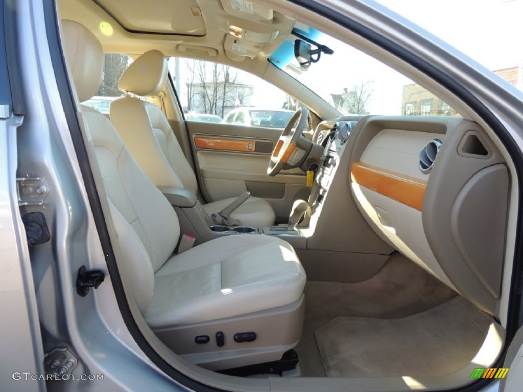 Light Stone Interior 2009 Lincoln MKZ AWD Sedan Photo #78208080