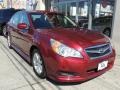 Front 3/4 View of 2010 Legacy 2.5i Premium Sedan