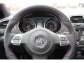 Titan Black 2013 Volkswagen GTI 4 Door Autobahn Edition Steering Wheel