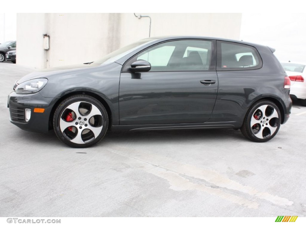 Carbon Steel Gray Metallic 2013 Volkswagen GTI 2 Door Exterior Photo #78209011