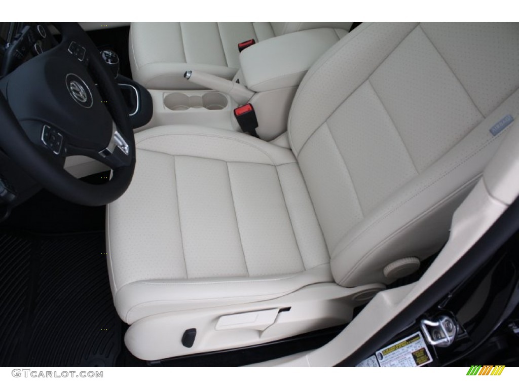Cornsilk Beige Interior 2013 Volkswagen Jetta TDI SportWagen Photo #78209499