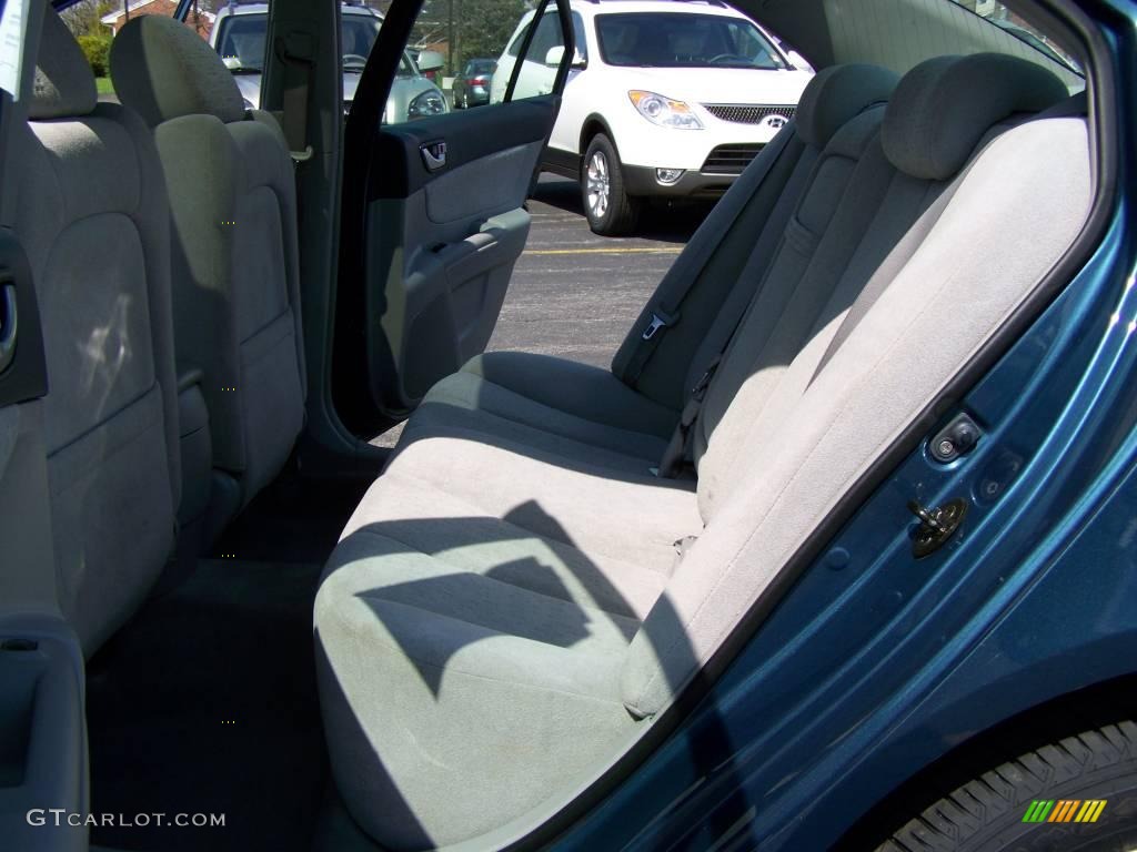 2006 Sonata GLS V6 - Aquamarine Pearl / Gray photo #10