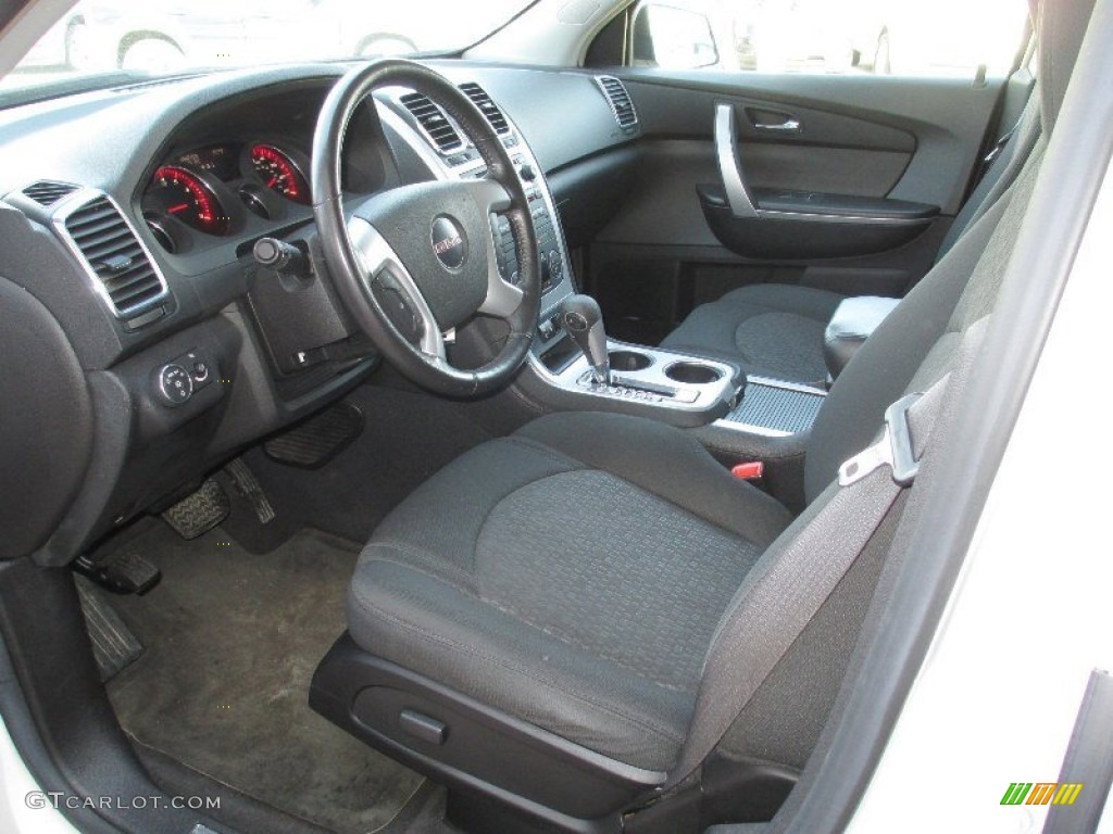 Ebony Interior 2008 GMC Acadia SLE AWD Photo #78210231