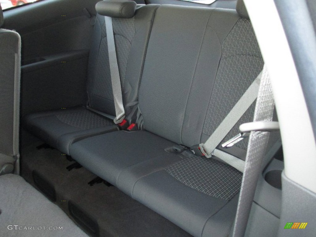 2011 Chevrolet Traverse LT Rear Seat Photo #78210687
