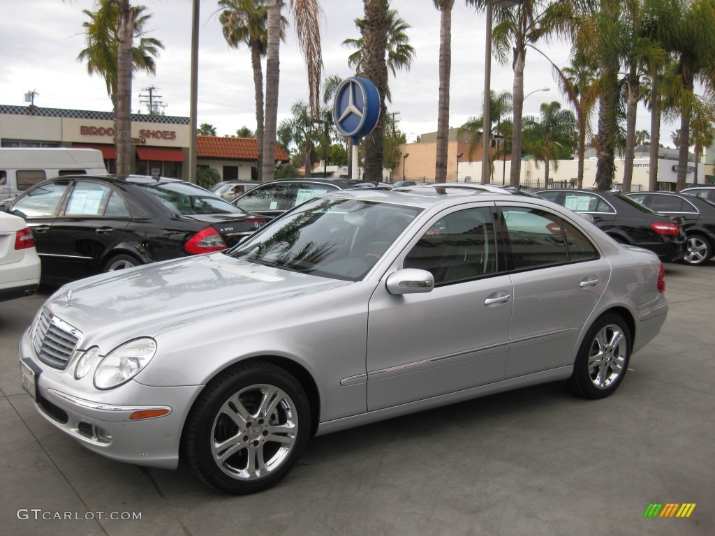 Iridium Silver Metallic 2006 Mercedes-Benz E 350 Sedan Exterior Photo #78210965