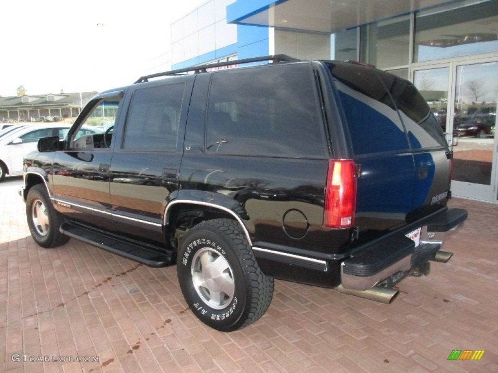 1999 Tahoe LT 4x4 - Onyx Black / Neutral photo #2