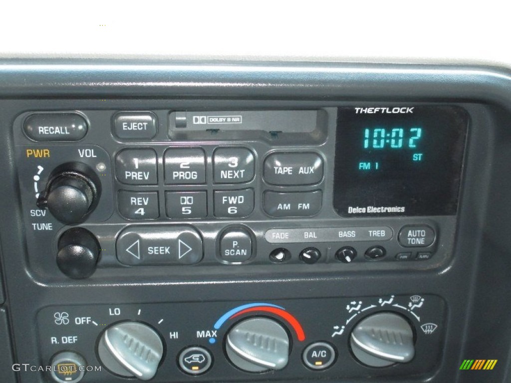 1999 Tahoe LT 4x4 - Onyx Black / Neutral photo #10