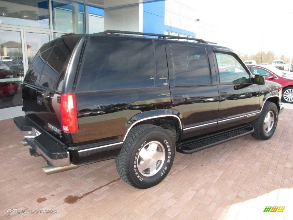 1999 Tahoe LT 4x4 - Onyx Black / Neutral photo #12