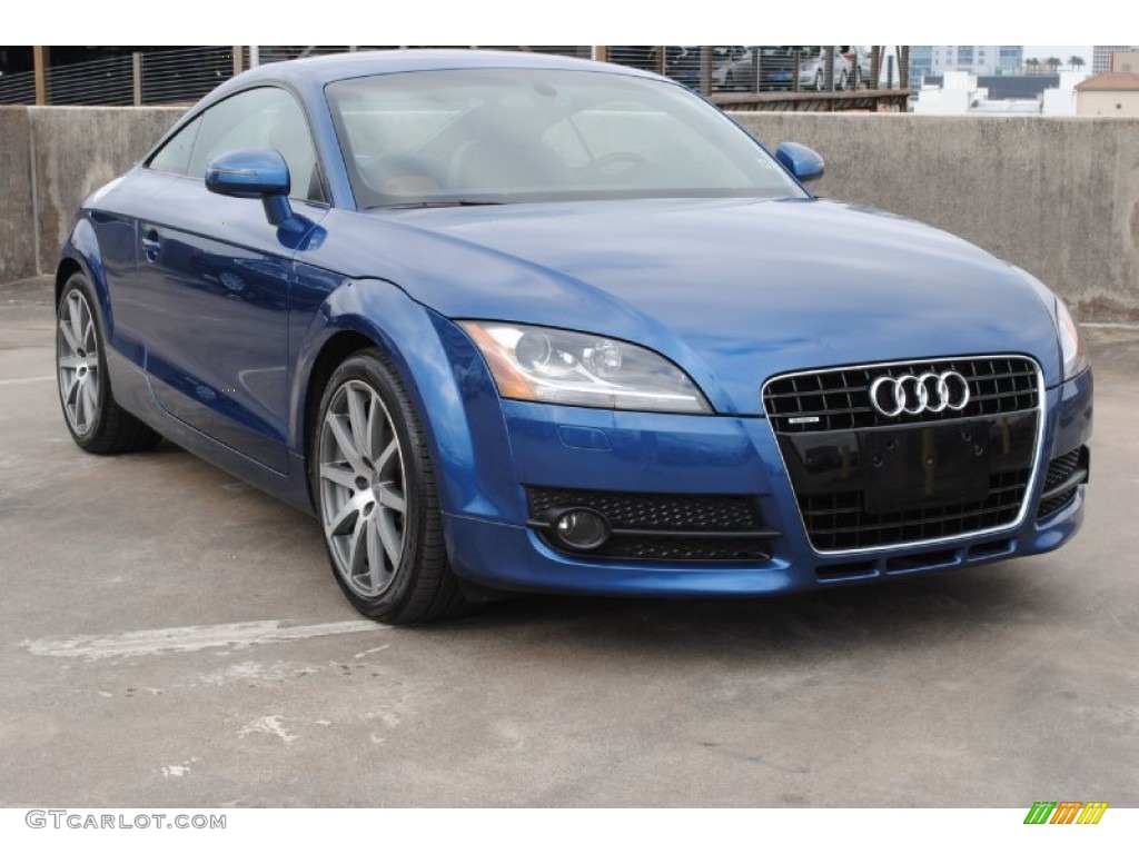 Ocean Blue Pearl Effect 2008 Audi TT 3.2 quattro Coupe Exterior Photo #78211438