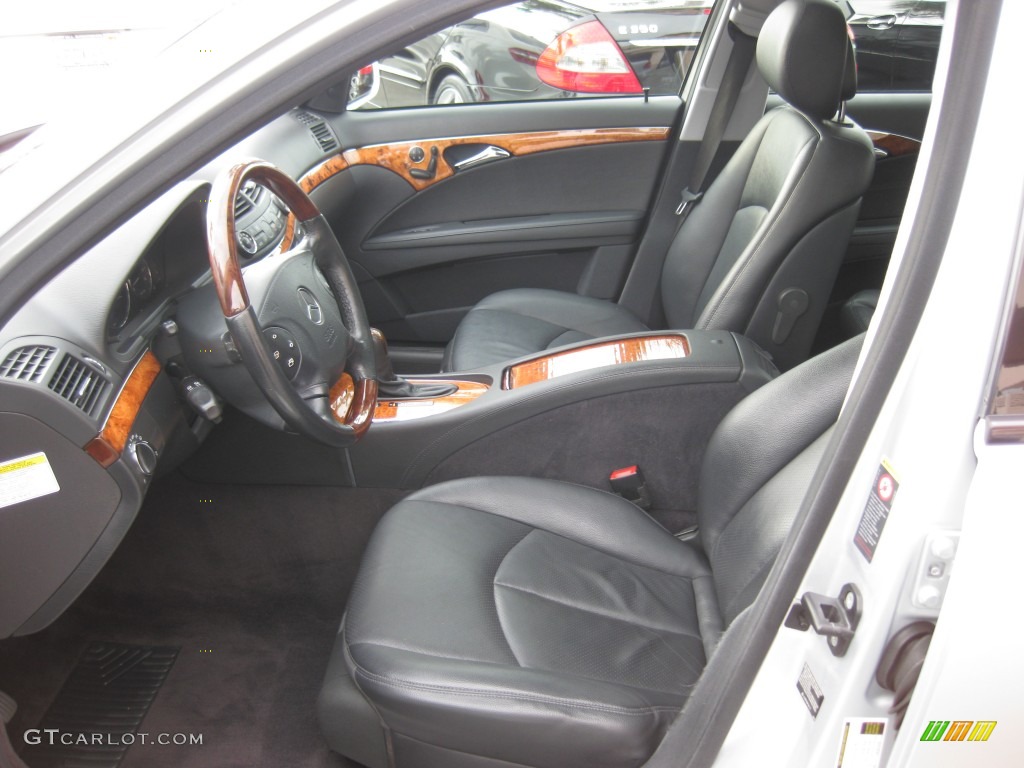 Charcoal Interior 2006 Mercedes-Benz E 350 Sedan Photo #78211488