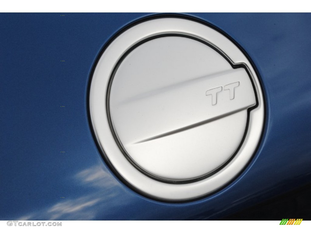 2008 TT 3.2 quattro Coupe - Ocean Blue Pearl Effect / Signal Orange photo #11