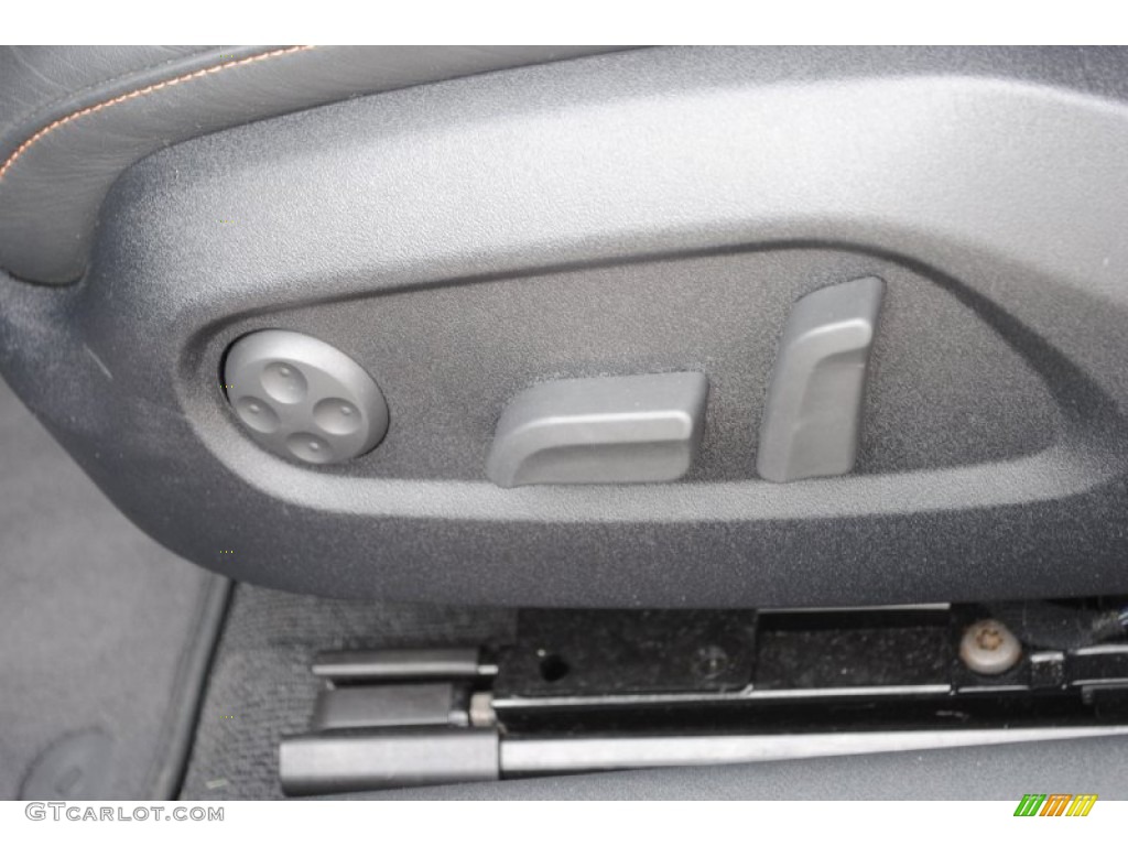 2008 TT 3.2 quattro Coupe - Ocean Blue Pearl Effect / Signal Orange photo #16