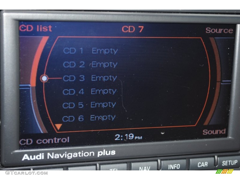 2008 TT 3.2 quattro Coupe - Ocean Blue Pearl Effect / Signal Orange photo #29