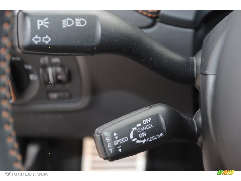 2008 TT 3.2 quattro Coupe - Ocean Blue Pearl Effect / Signal Orange photo #37