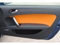 Signal Orange 2008 Audi TT 3.2 quattro Coupe Door Panel