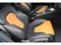 2008 Audi TT Signal Orange Interior Front Seat Photo