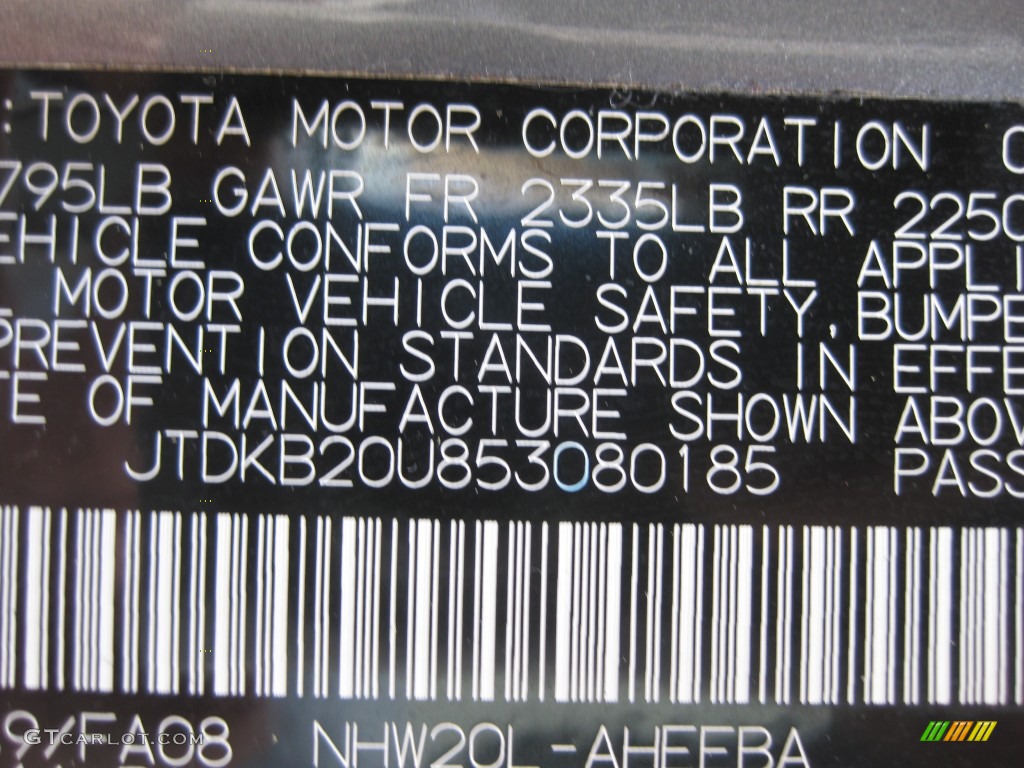 2005 Prius Hybrid - Tideland Gray Green Pearl / Ivory/Brown photo #25
