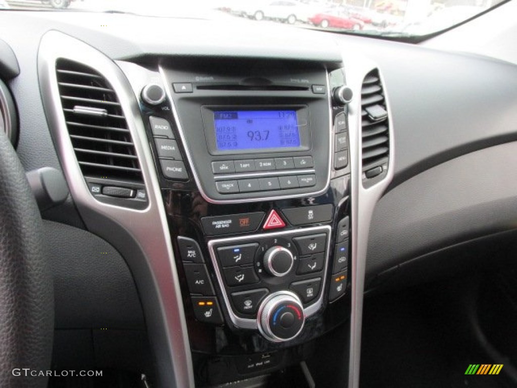 2013 Elantra GT - Silver / Black photo #8