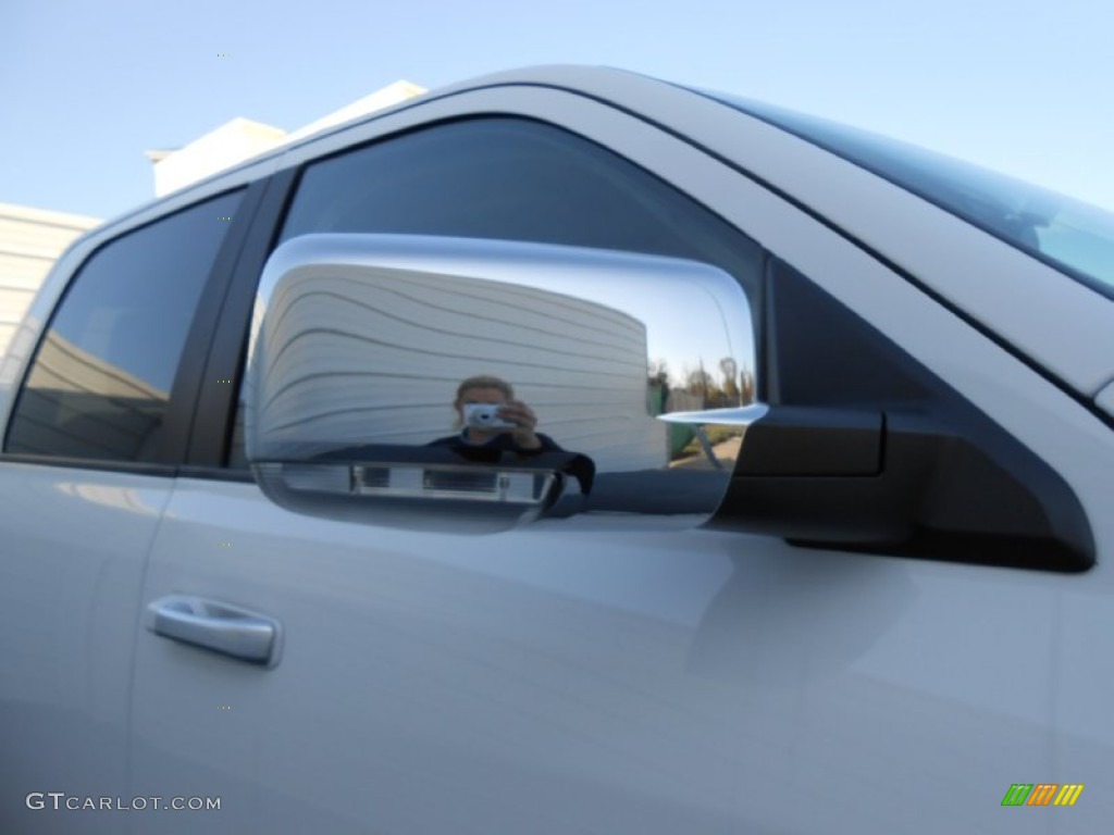 2012 Ram 1500 Laramie Crew Cab 4x4 - Bright White / Light Pebble Beige/Bark Brown photo #18