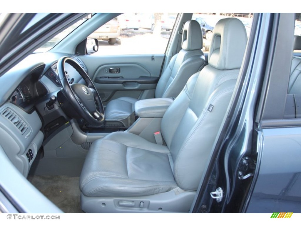 Gray Interior 2004 Honda Pilot EX-L 4WD Photo #78217498