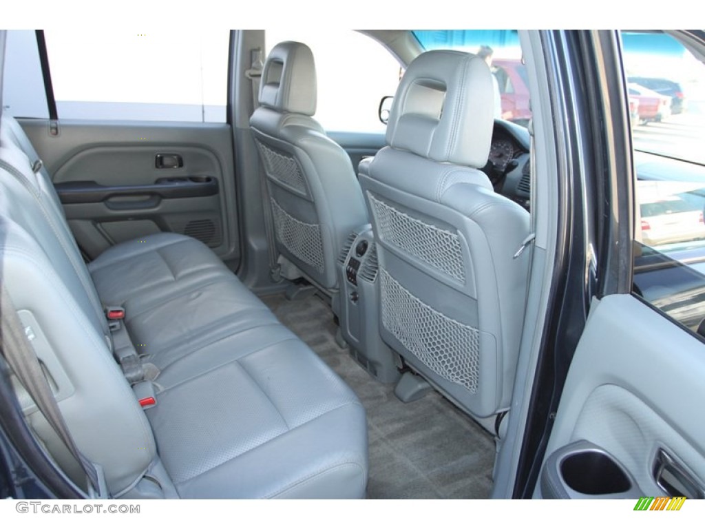 Gray Interior 2004 Honda Pilot EX-L 4WD Photo #78217750