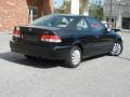 2000 Flamenco Black Pearl Honda Civic EX Coupe  photo #3