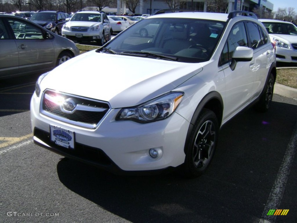 2013 XV Crosstrek 2.0 Limited - Satin White Pearl / Ivory photo #1