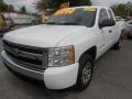 2007 Summit White Chevrolet Silverado 1500 LT Extended Cab  photo #3