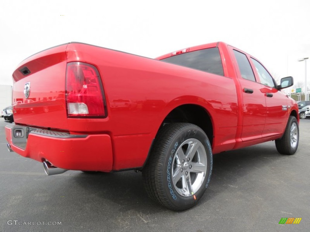 Flame Red 2013 Ram 1500 Express Quad Cab Exterior Photo #78218551