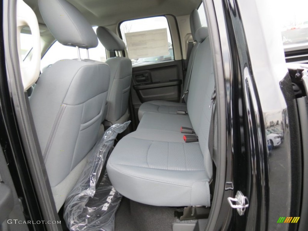 Black/Diesel Gray Interior 2013 Ram 1500 Express Quad Cab Photo #78218932