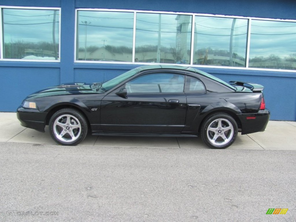 2003 Mustang GT Coupe - Black / Medium Graphite photo #1