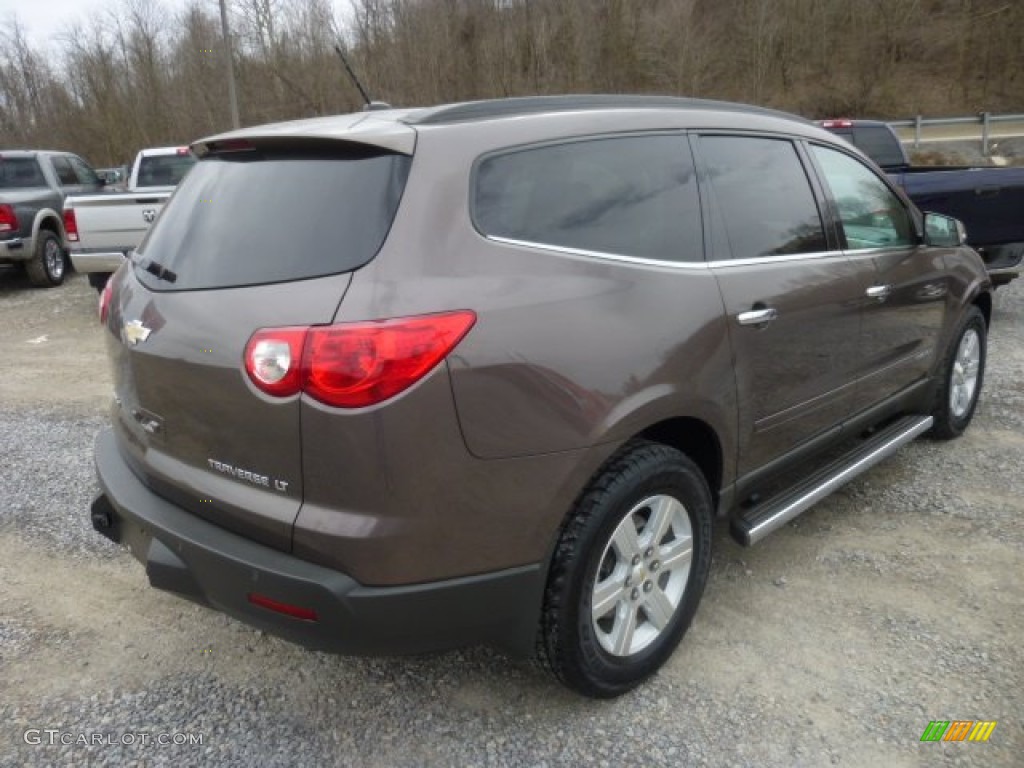 2009 Traverse LT AWD - Desert Brown Metallic / Cashmere/Dark Gray photo #5