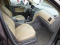 Cashmere/Dark Gray 2009 Chevrolet Traverse LT AWD Interior Color
